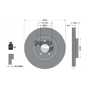 BDS2249 BENDIX Braking