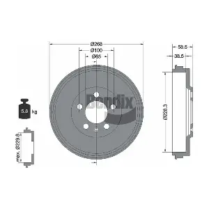 BDM1160 BENDIX Braking