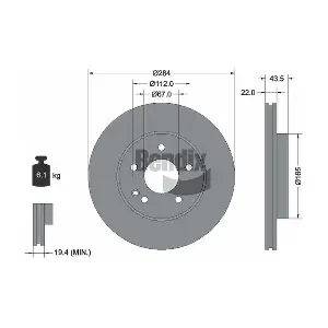 BENDIX Braking BDS1674