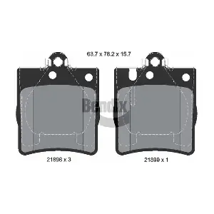 BENDIX Braking BPD1253