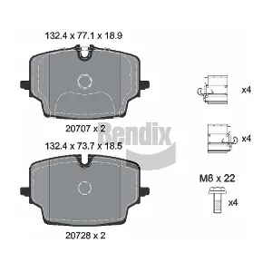 BPD2559 BENDIX Braking