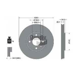BENDIX Braking BDS1001