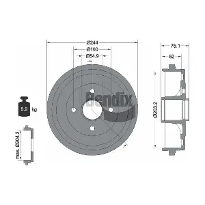 BDM1139 BENDIX Braking
