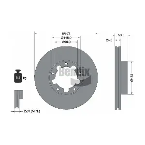 BDS2143 BENDIX Braking