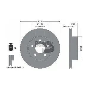 BENDIX Braking BDS1189