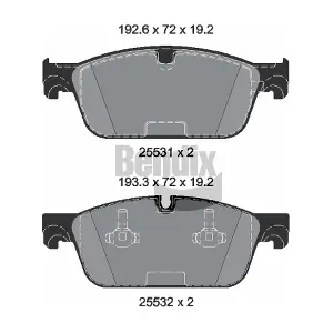 BPD2250 BENDIX Braking