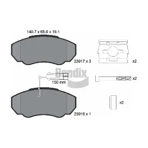 BENDIX Braking BPD1161