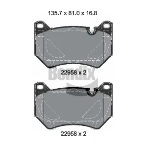 BPD2599 BENDIX Braking