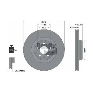 BDS1574HC BENDIX Braking