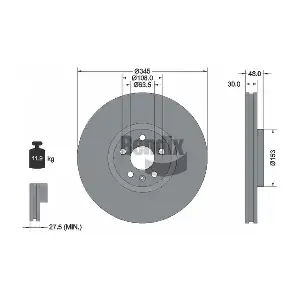 BENDIX Braking BDS1553HC