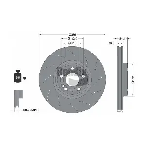 BDS2253HC BENDIX Braking