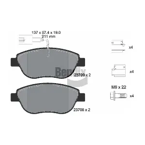 BENDIX Braking BPD1053