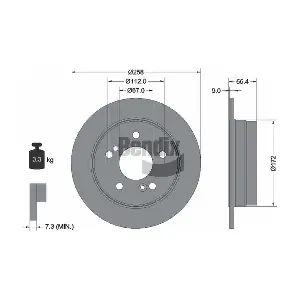 BDS1647 BENDIX Braking