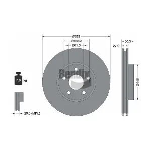BDS2029HC BENDIX Braking