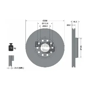 BDS1197HC BENDIX Braking