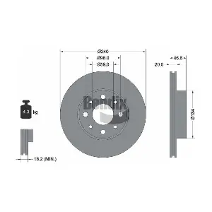 BENDIX Braking BDS2179
