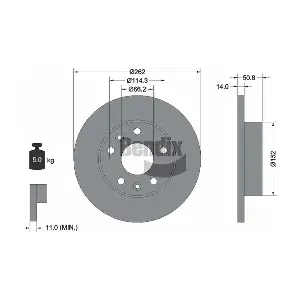 BDS1442 BENDIX Braking