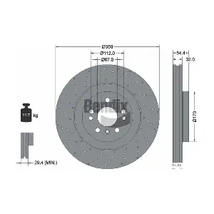 BDS1664HC BENDIX Braking