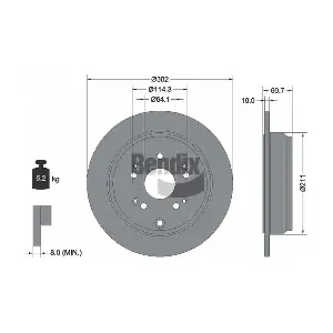 BENDIX Braking BDS1377
