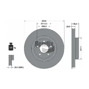 BDS2090HC BENDIX Braking