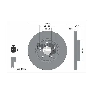 BENDIX Braking BDS2312