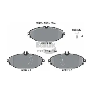 BPD1508 BENDIX Braking