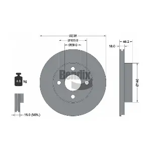 BDS1517 BENDIX Braking