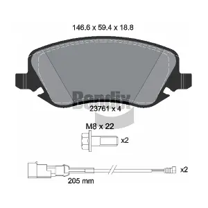 BENDIX Braking BPD2040