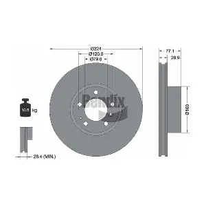 BDS1872 BENDIX Braking