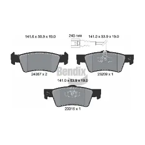 BPD2140 BENDIX Braking