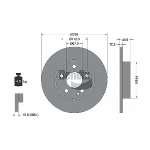 BENDIX Braking BDS1638