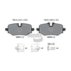 BPD2494 BENDIX Braking