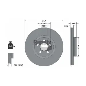 BENDIX Braking BDS2252