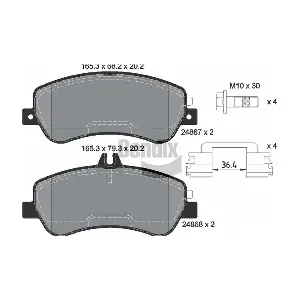 BPD1349 BENDIX Braking