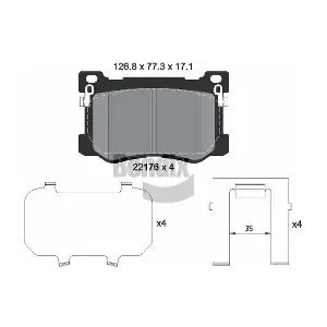 BPD2301 BENDIX Braking