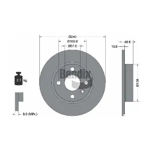 BDS1492 BENDIX Braking