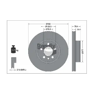 BDS2320HC BENDIX Braking