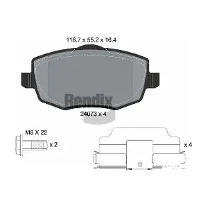 BENDIX Braking BPD1523
