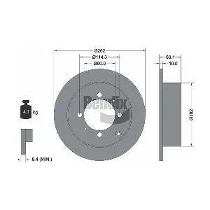 BDS1868 BENDIX Braking