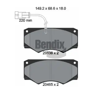 BENDIX Braking BPD2287