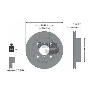 BDS1688 BENDIX Braking