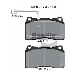 BENDIX Braking BPD2037