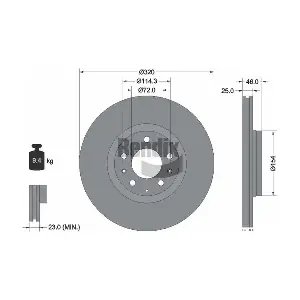 BDS2226 BENDIX Braking