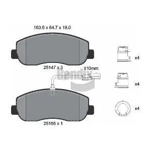BPD2667 BENDIX Braking