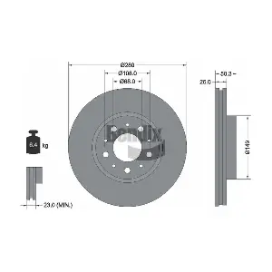 BENDIX Braking BDS1730