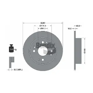 BENDIX Braking BDS2109