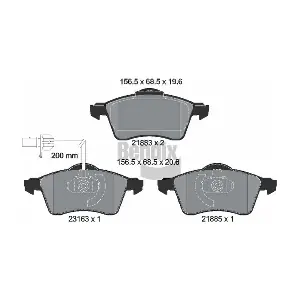 BENDIX Braking BPD1859