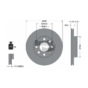 BENDIX Braking BDS1280