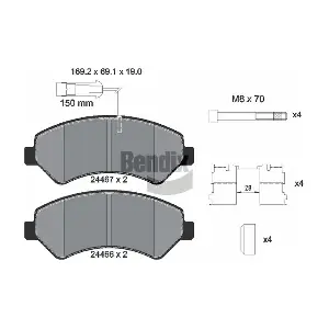 BENDIX Braking BPD1220