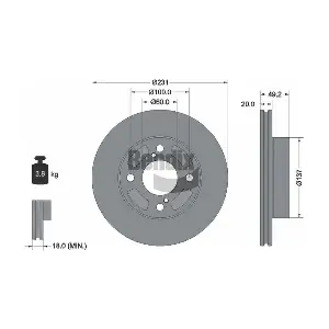 BDS2175 BENDIX Braking